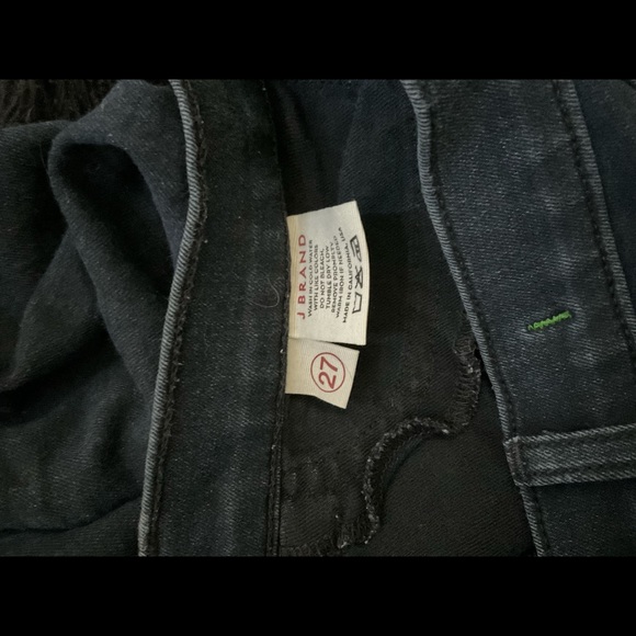 “J BRAND” “OLYMPIA” Skinny Leg Dark Blue Jeans. - Picture 5 of 9